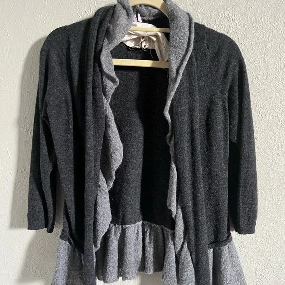 Soft Ruffle Cardigan - Picture 1 of 4